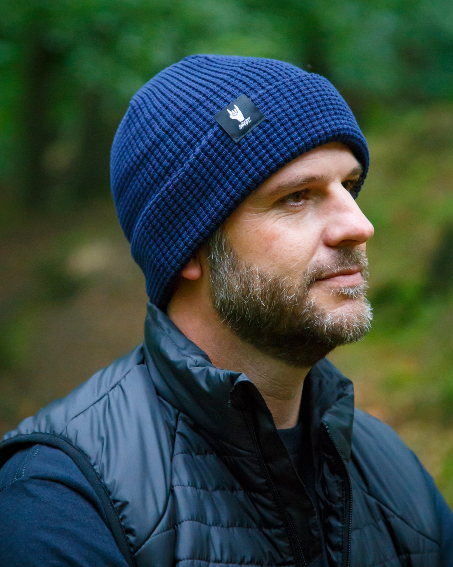Shredz Organic Cotton Waffle Beanie