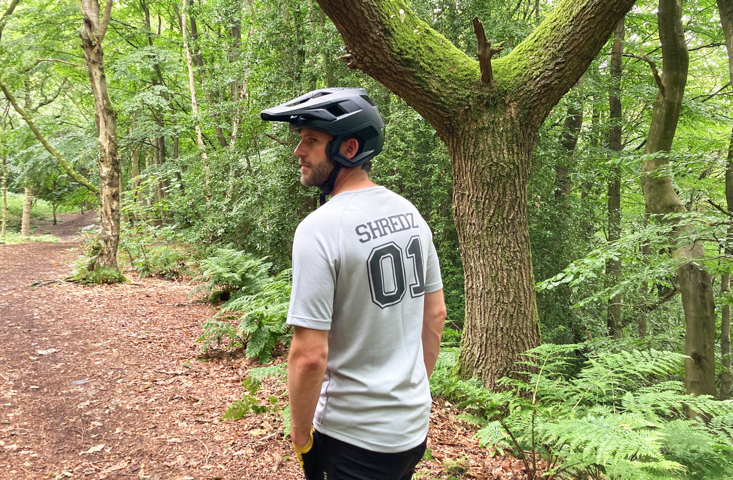 Shredz Rock Hand Short Sleeve MTB Jersey