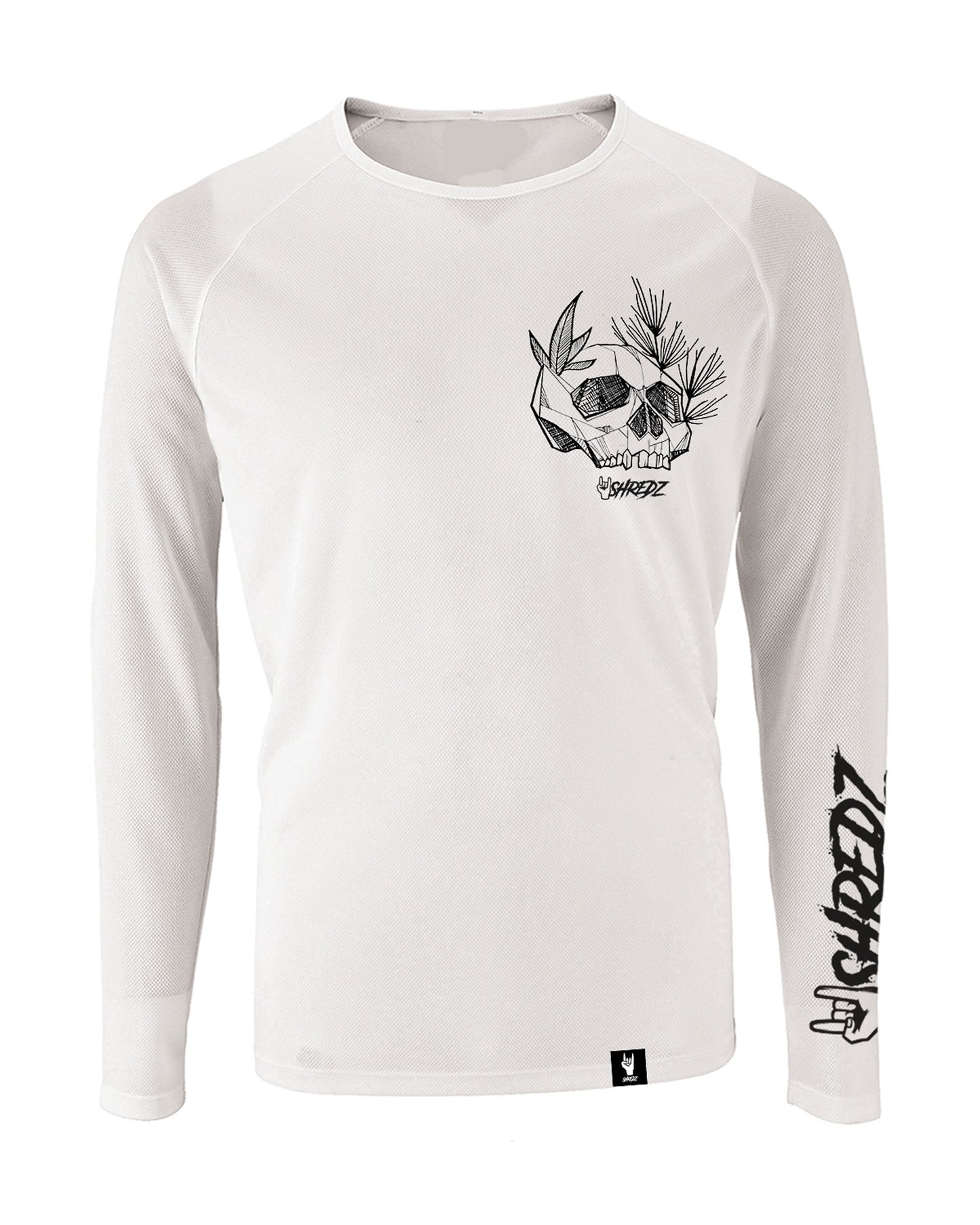 Shredz Northern Pine Skull MTB Jersey