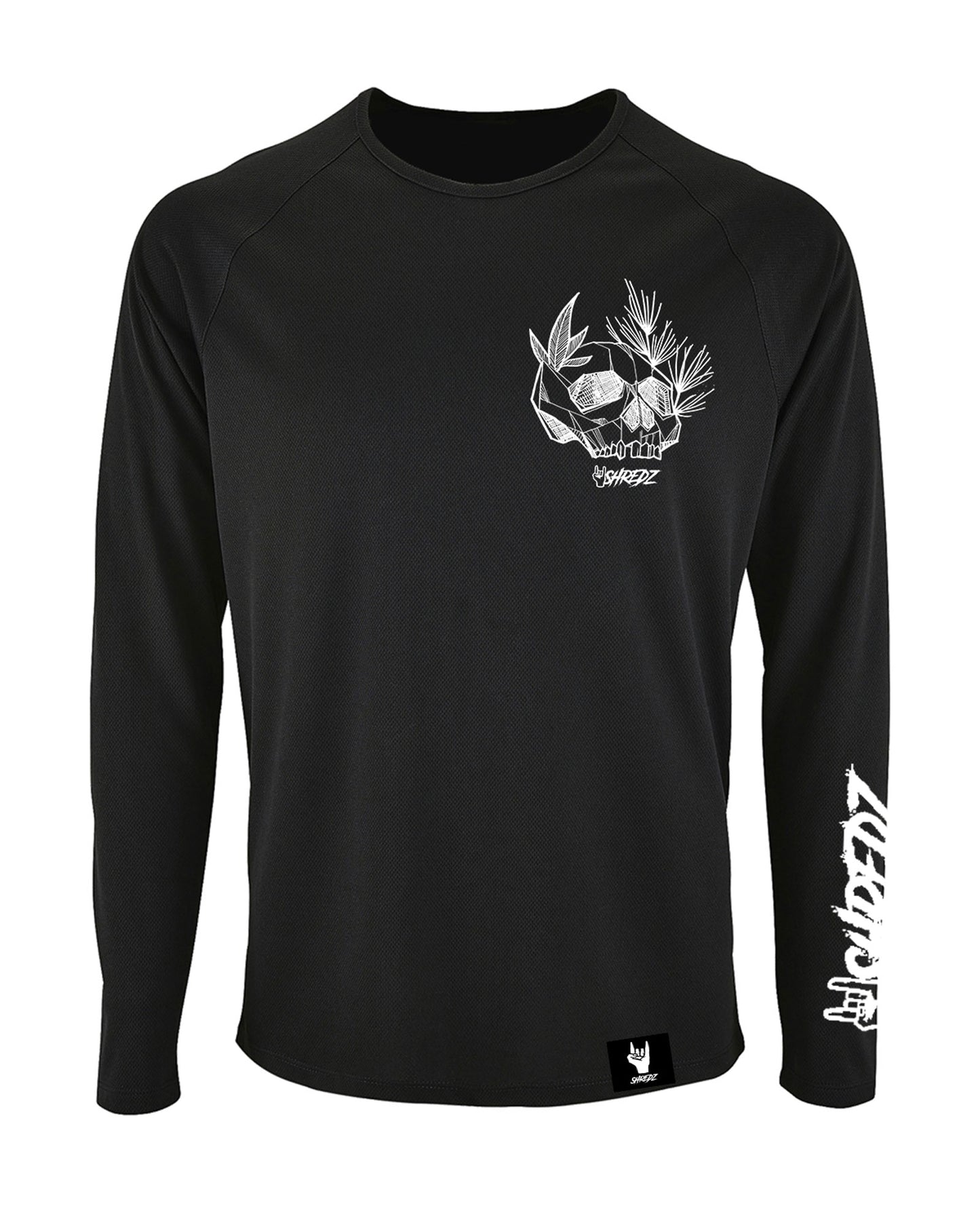 Shredz Northern Pine Skull MTB Jersey