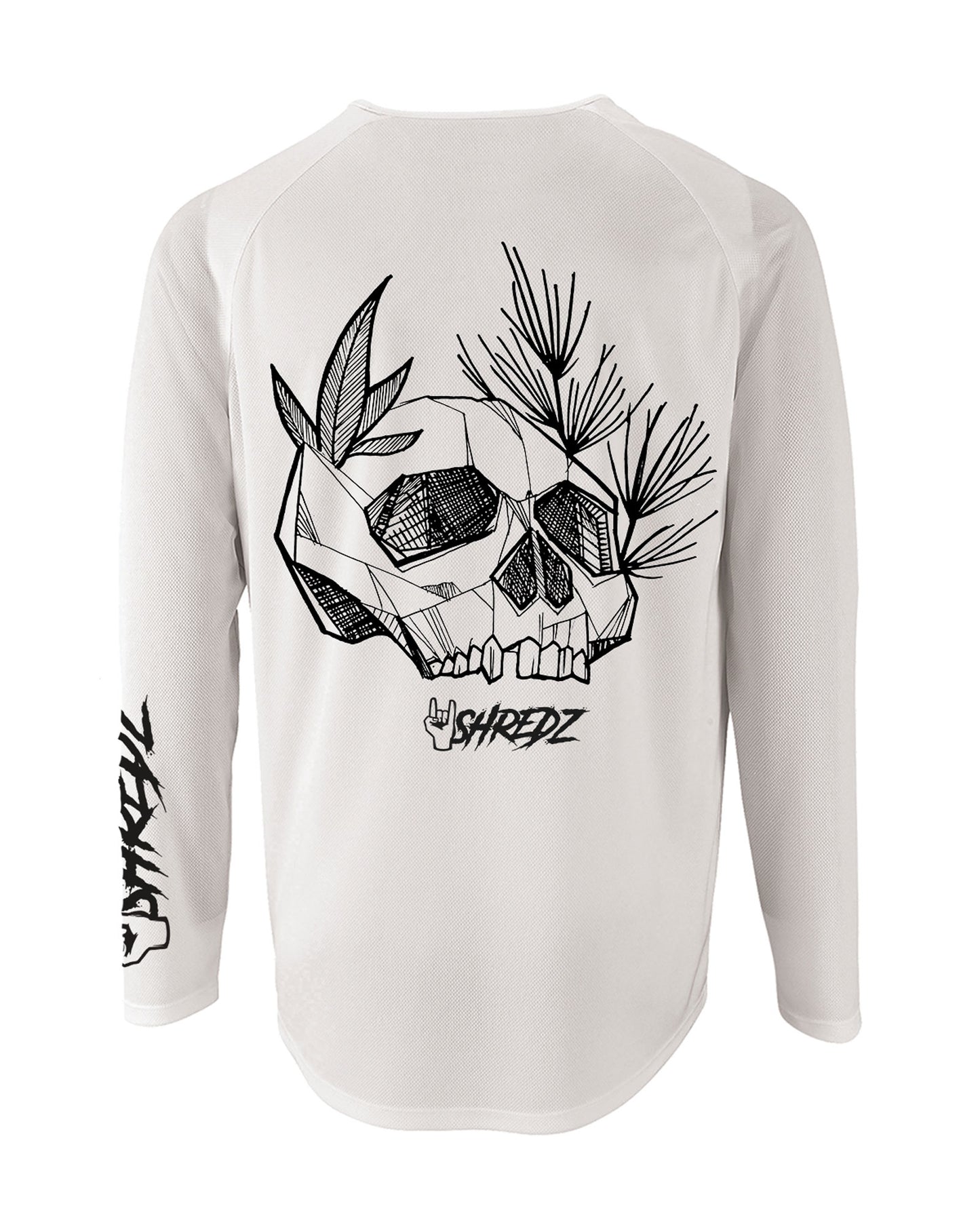 Shredz Northern Pine Skull MTB Jersey
